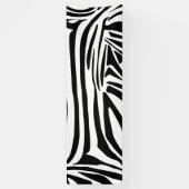 Banderoles Motif zèbre (Vertical)