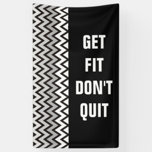 Banderoles Motif ZIGZAG - noir blanc gris + votre idée
