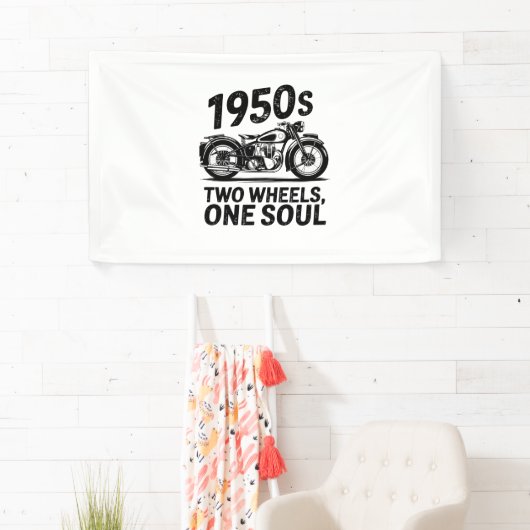 Banderoles Moto à deux roues, à une âme (En situation)