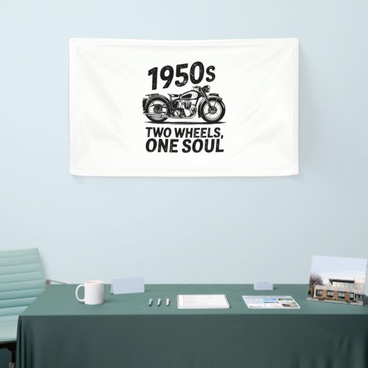 Banderoles Moto à deux roues, à une âme (Salon professionnel)