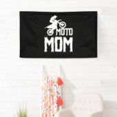 Banderoles Moto Maman Motorcross (En situation)