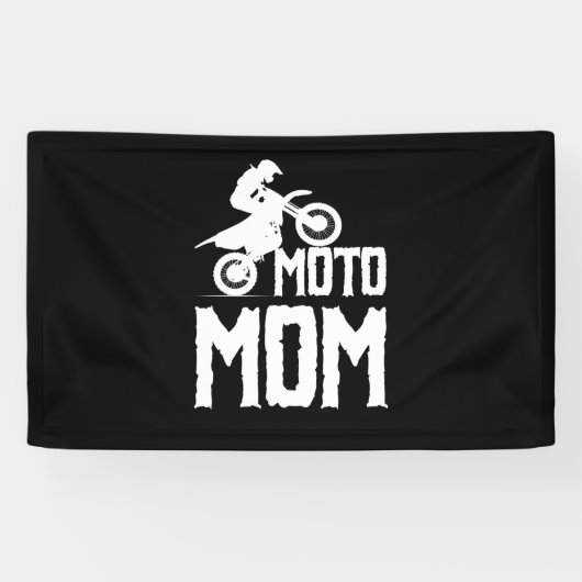 Banderoles Moto Maman Motorcross (Horizontal)