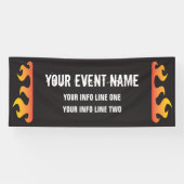 Banderoles Moto ou Biker Event (Horizontal)