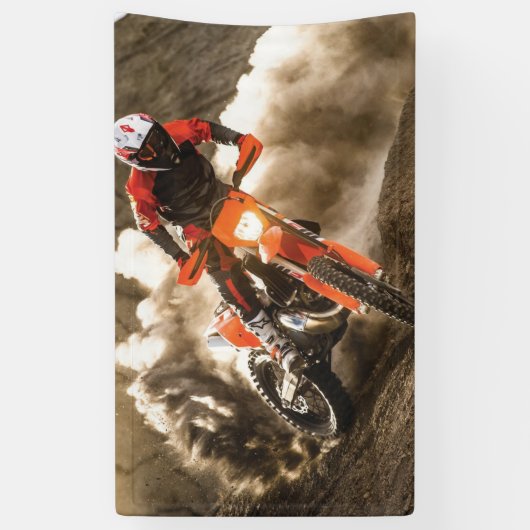 Banderoles Motocross Rider (Vertical)