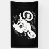 Banderoles Motocross Sport Concurrentiel Motorcycle Course (Vertical)