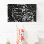 Banderoles Motorcycle 1 bnrcna (En situation)