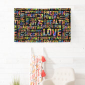 Banderoles Mots De La Voie Esprit / Pensée Positive 1 (En situation)