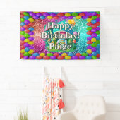 Banderoles Mushroom Guardian Personnalisé personnage annivers (En situation)