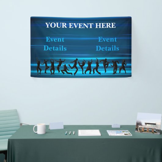Banderoles Musique, Danse, Modèle de fête (Salon professionnel)