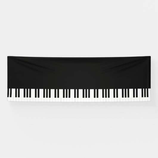 BANDEROLES MUSIQUE DE PIANO (Horizontal)