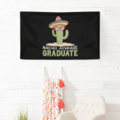 Banderoles Nacho Moyenne Graduate Cactus Graduation Mexicaine (En situation)