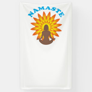 Banderoles Namaste