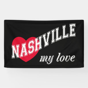 Banderoles Nashville mon amour