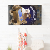 Banderoles Nativité de Noël Bébé Jésus (En situation)