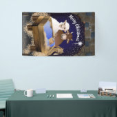 Banderoles Nativité de Noël Bébé Jésus (Salon professionnel)