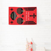 Banderoles Nativité Décor de Noël chrétien. (Insitu)