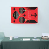 Banderoles Nativité Décor de Noël chrétien. (Salon professionnel)