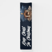 Banderoles Nativité Jésus Christ Noël Église chrétienne (Verticale)