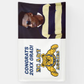 Banderoles NC A&T Agences | Aggie Bulldog (Vertical)