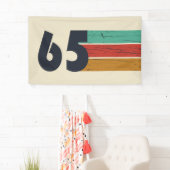 Banderoles Né en 1965 vintage 60e anniversaire cadeau (En situation)