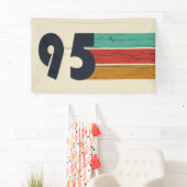 Banderoles Né en 1995 vintage 30e anniversaire cadeau (En situation)