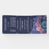 Banderoles Nebula Bloom | Mandala (Horizontal)