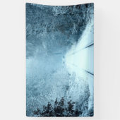 Banderoles Neige de Noël sur les voies ferrées (Vertical)