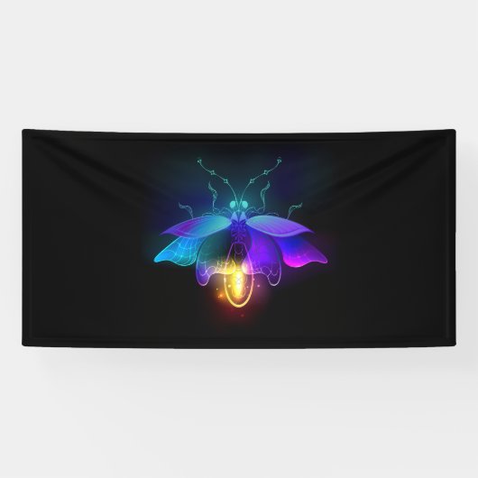 Banderoles Neon Firefly sur noir (Horizontal)
