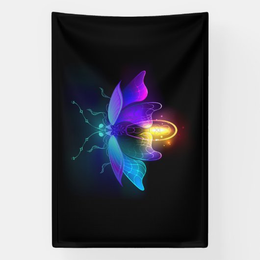 Banderoles Neon Firefly sur noir (Verticale)