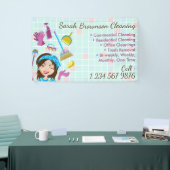 Banderoles Nettoyage de la publicité de démarrage d'entrepris (Salon professionnel)