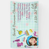 Banderoles Nettoyage de la publicité de démarrage d'entrepris (Vertical)