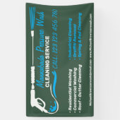 Banderoles Nettoyeur à lave-pression écologique Shop (Vertical)