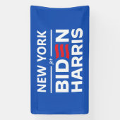 Banderoles New York pour Biden Harris (Verticale)