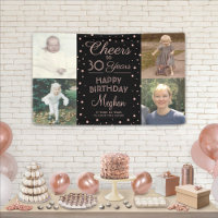 N'IMPORTE QUEL Anniversaire Cheval Noir & Rose Con
