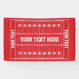 Banderoles N'Importe Quelle Occasion Football Héros Votre Cou