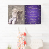 Banderoles N'IMPORTE QUELLE Oeuvre D'Anniversaire Brossée Pur (En situation)