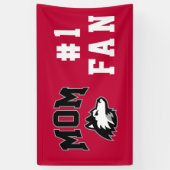 Banderoles NIU Huskies (Vertical)