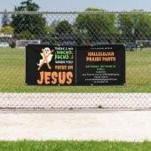 Banderoles NO HOCUS POCUS Christian Halloween Invitation (En situation)
