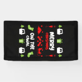 Banderoles Nocturnes du canal de Noël (Horizontal)