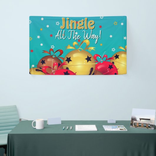 Banderoles Noël (Salon professionnel)