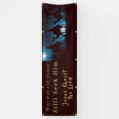 Banderoles Noël Bannr-Wise Hommes et Femmes Sill Cherche Lui (Vertical)