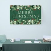 Banderoles Noël élégant  (Salon professionnel)