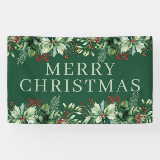 Banderoles Noël élégant  (Horizontal)