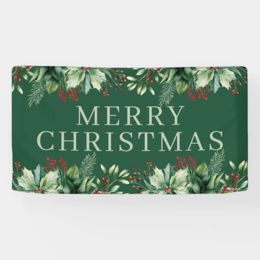 Banderoles Noël élégant  (Horizontal)