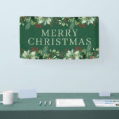 Banderoles Noël élégant  (Salon professionnel)