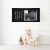 Banderoles Noir Blanc dans l'amour Mémoire Photo Couverture G (Insitu)