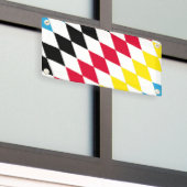 Banderoles Noir rouge jaune Bavaria Motif Drapeau Diamant (Bâtiment extérieur)