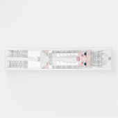 Banderoles Noisette de Noël gris (Horizontal)