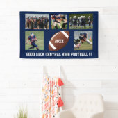 Banderoles Nom fait sur commande d'école d'équipe de collage (En situation)