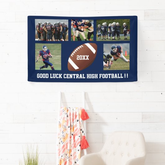 Banderoles Nom fait sur commande d'école d'équipe de collage (En situation)